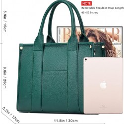 The Tote Bag Crossbody Purses for Women Shoulder Bag Handbags PU Leather Top Handle Bags with zipper