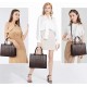 The Tote Bag Crossbody Purses for Women Shoulder Bag Handbags PU Leather Top Handle Bags with zipper