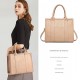 The Tote Bag Crossbody Purses for Women Shoulder Bag Handbags PU Leather Top Handle Bags with zipper