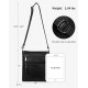 Crossbody Purses for Women, Multi Pocket Casual Crossbody Bag, Adjustable Strap Shoulder Bag with Tassel