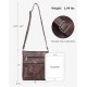 Crossbody Purses for Women, Multi Pocket Casual Crossbody Bag, Adjustable Strap Shoulder Bag with Tassel