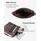 Crossbody Purses for Women, Multi Pocket Casual Crossbody Bag, Adjustable Strap Shoulder Bag with Tassel