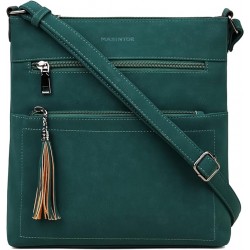 Crossbody Purses for Women, Multi Pocket Casual Crossbody Bag, Adjustable Strap Shoulder Bag with Tassel