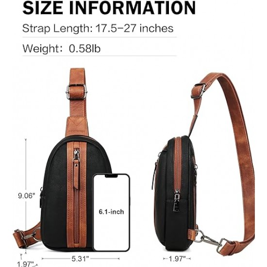 Small Sling Bag for Women Fashion Fanny Pack Crossbody Bags for Women Sling Backpack for Travel