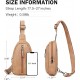 Small Sling Bag for Women Fashion Fanny Pack Crossbody Bags for Women Sling Backpack for Travel