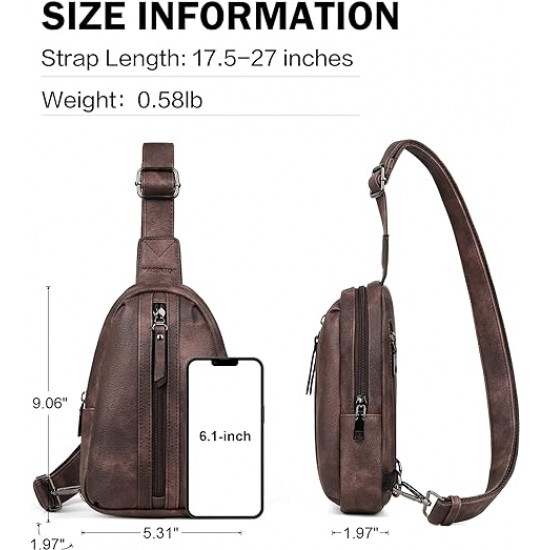 Small Sling Bag for Women Fashion Fanny Pack Crossbody Bags for Women Sling Backpack for Travel