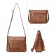 Crossbody Bags for Women, Lightweight Medium Crossbody Purse, Soft Leather Women's Shoulder Handbags with Tassel