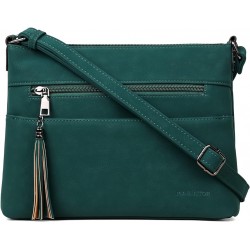 Crossbody Bags for Women, Lightweight Medium Crossbody Purse, Soft Leather Women's Shoulder Handbags with Tassel