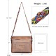 Crossbody Bags for Women, Lightweight Medium Crossbody Purse, Soft Leather Women's Shoulder Handbags with Tassel