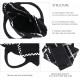 Woven Tote Bag + Purse Women Neoprene Tote Handbag Fashion Large Shoulder Top-Handle Travel Bag Underarm Shopper Bag