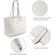 Woven Tote Bag for Women Top Handle Satchel Shoulder Bag for Women Vegan Leather Shopper Bag Large Travel HandBag