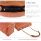 Quilted Crossbody Bags for Women, Trendy Roomy Shoulder Handbags with Flap Gold Hardware Chain Purses Shoulder Bag