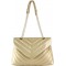 Quilted Crossbody Bags for Women, Trendy Roomy Shoulder Handbags with Flap Gold Hardware Chain Purses Shoulder Bag