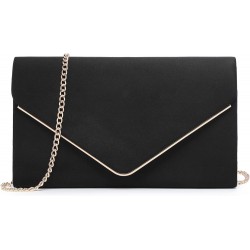 Women Faux Suede Evening Clutch Bags Formal Party Clutches Wedding Purses Cocktail Prom Clutches