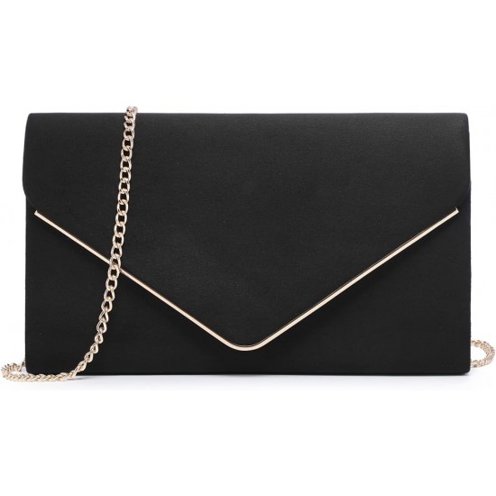 Women Faux Suede Evening Clutch Bags Formal Party Clutches Wedding Purses Cocktail Prom Clutches