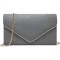 Women Faux Suede Evening Clutch Bags Formal Party Clutches Wedding Purses Cocktail Prom Clutches