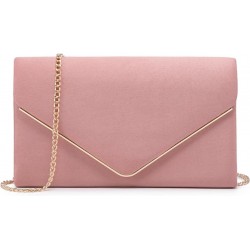 Women Faux Suede Evening Clutch Bags Formal Party Clutches Wedding Purses Cocktail Prom Clutches