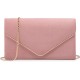 Women Faux Suede Evening Clutch Bags Formal Party Clutches Wedding Purses Cocktail Prom Clutches