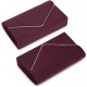 Women Faux Suede Evening Clutch Bags Formal Party Clutches Wedding Purses Cocktail Prom Clutches