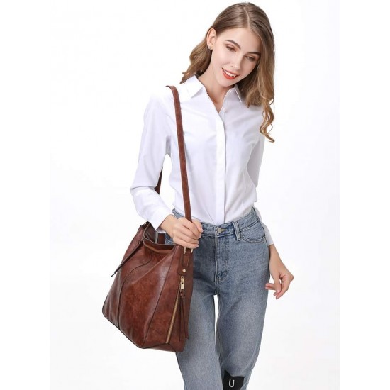 Women's Handbag Handbag PU Leather Fashion Wanderer Single Shoulder Bag Strap Adjustable Shoulder Strap