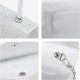 Women's Evening Bag Party Clutches Wedding Purses Cocktail Prom Handbags with Frosted Glittering