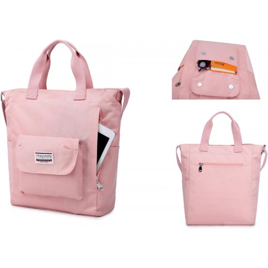 Women's Cute Student Bag Casual Wallet Large Space One Shoulder Work Bag Multi Pocket Shopping Bag