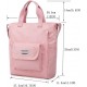 Women's Cute Student Bag Casual Wallet Large Space One Shoulder Work Bag Multi Pocket Shopping Bag