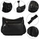 Women's crossbody shoulder bag, spacious multi pocket wallet, handbag, travel shoulder bag, Hobo messenger bag