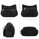 Women's crossbody shoulder bag, spacious multi pocket wallet, handbag, travel shoulder bag, Hobo messenger bag