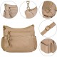 Women's crossbody shoulder bag, spacious multi pocket wallet, handbag, travel shoulder bag, Hobo messenger bag