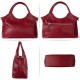 Womens Leather Handbags Tote Bag Shoulder Bag Top Handle Satchel Ladies Purse Crossbody Hobo Bag