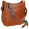 Crossbody bag with guitar strap for women