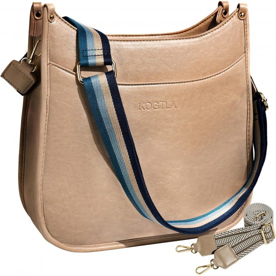 Crossbody bag with guitar strap for women