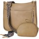 Crossbody bag with guitar strap for women