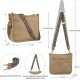 Crossbody bag with guitar strap for women