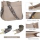 Crossbody bag with guitar strap for women