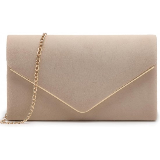 Women Faux Suede Evening Clutch Bags Formal Party Clutches Wedding Purses Cocktail Prom Clutches