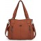 Women's Handbag Top Handle Hobo Wallet Spacious Casual Shoulder Bag PU Handbag Women's Wallet