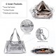 Women's Handbag Top Handle Hobo Wallet Spacious Casual Shoulder Bag PU Handbag Women's Wallet