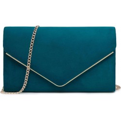 Women Faux Suede Evening Clutch Bags Formal Party Clutches Wedding Purses Cocktail Prom Clutches