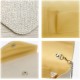 Ladies Frosted Satin Evening Clutch Purse Bag Crossbody Handbags Party Prom Wedding Envelope