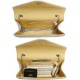 Ladies Frosted Satin Evening Clutch Purse Bag Crossbody Handbags Party Prom Wedding Envelope