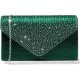 Ladies Frosted Satin Evening Clutch Purse Bag Crossbody Handbags Party Prom Wedding Envelope