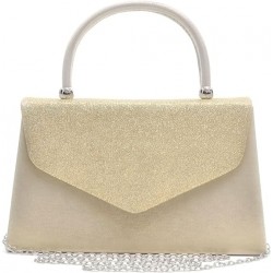 Women's Evening Bag Party Clutches Wedding Purses Cocktail Prom Handbags with Frosted Glittering