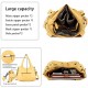 Wallet and handbag Women's handbag One shoulder top handle shoulder bag Hobo bag Fashion washed leather wallet