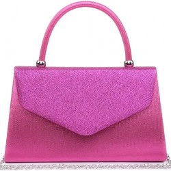 Women's Evening Bag Party Clutches Wedding Purses Cocktail Prom Handbags with Frosted Glittering