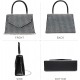 Women's Evening Bag Party Clutches Wedding Purses Cocktail Prom Handbags with Frosted Glittering